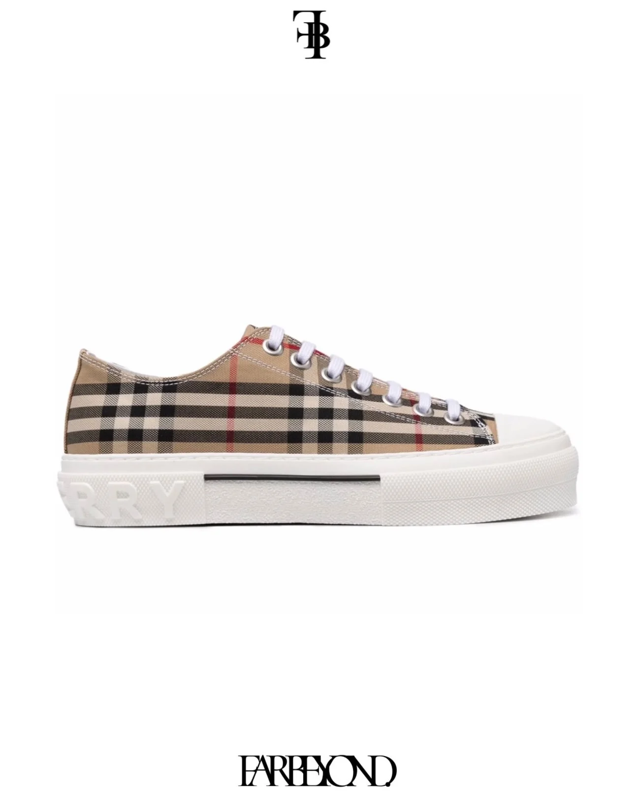 Burberry Vintage Check Low-Top Sneakers