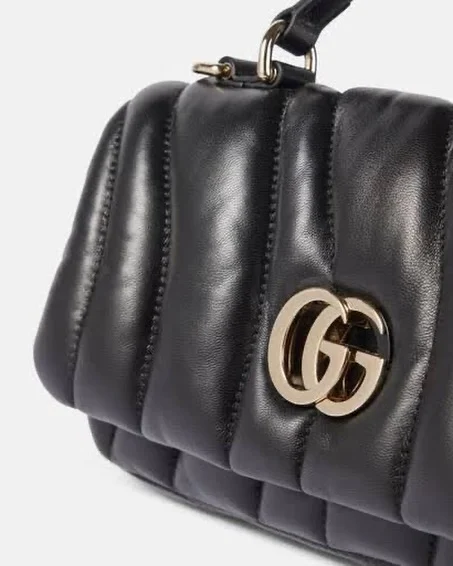 Gucci - GG Milano Quilted Lambskin Top Handle Shoulder Bag - Image 3