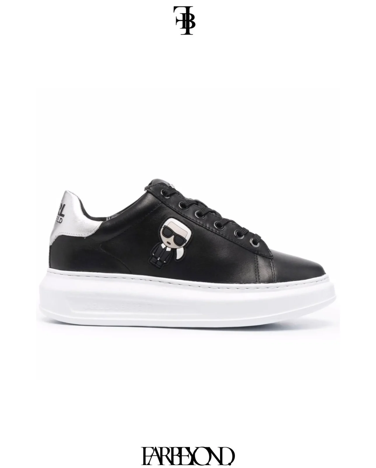 Karl Lagerfeld K/Ikonic Flatform Sneakers