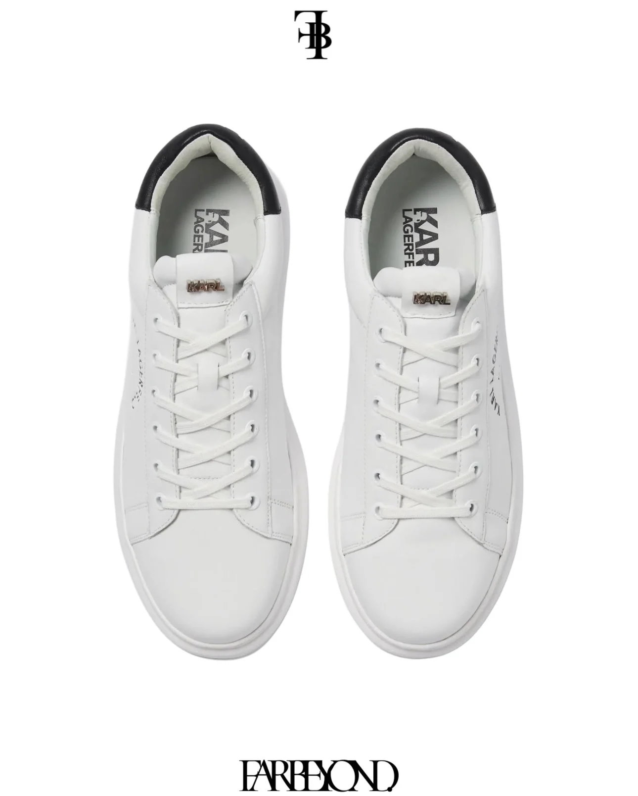 Karl Lagerfeld - Rue St-Guillaume Logo Kapri Sneakers - Image 2