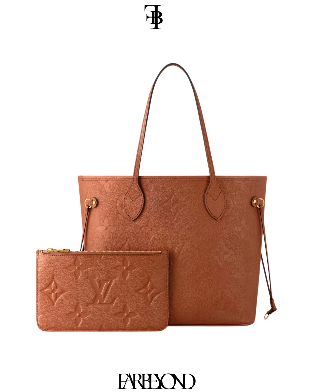 Louis Vuitton - Neverfull NM Monogram Empreinte Giant MM Tote Bag - Image 7