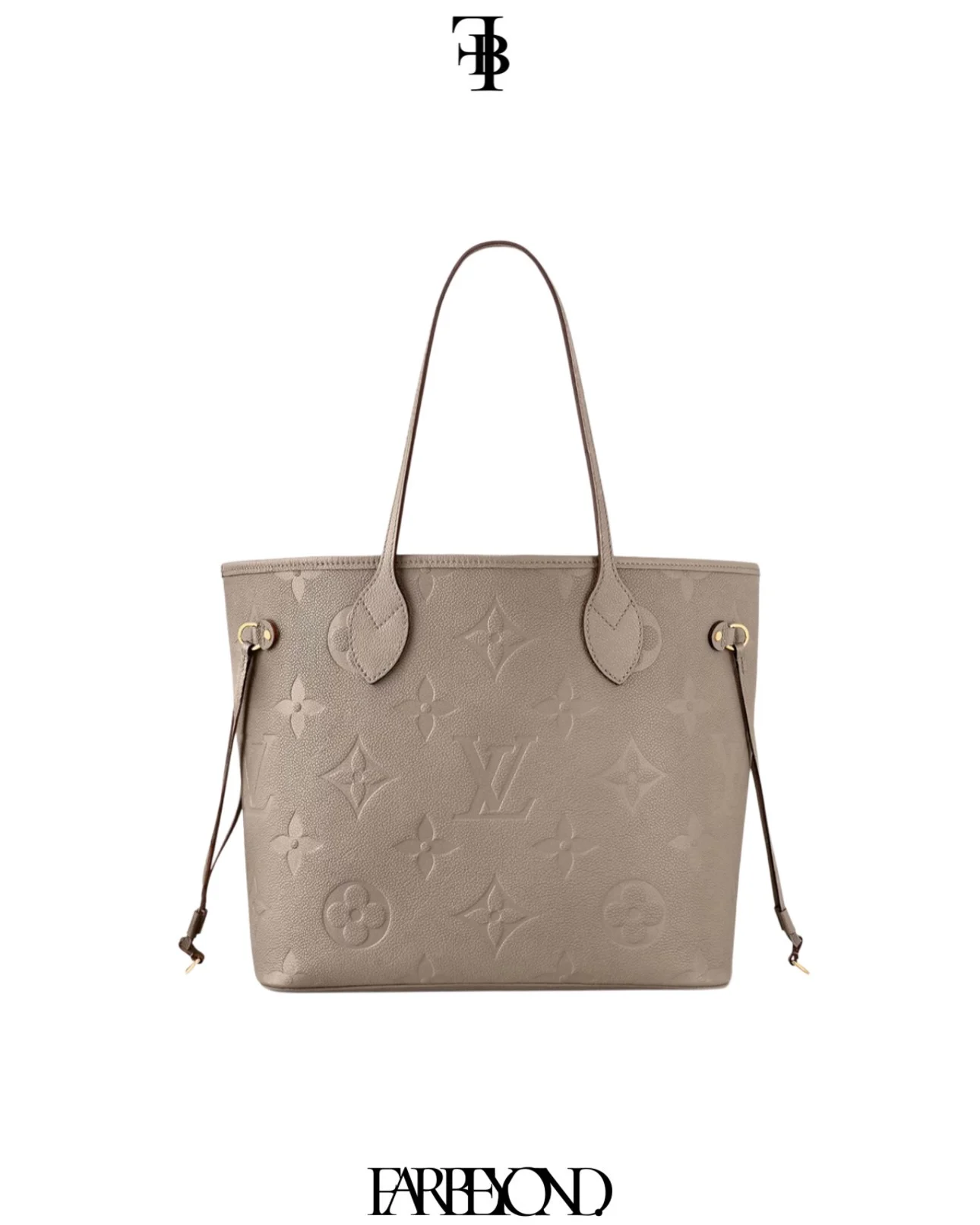 Louis Vuitton - Neverfull NM Monogram Empreinte Giant MM Tote Bag - Image 5