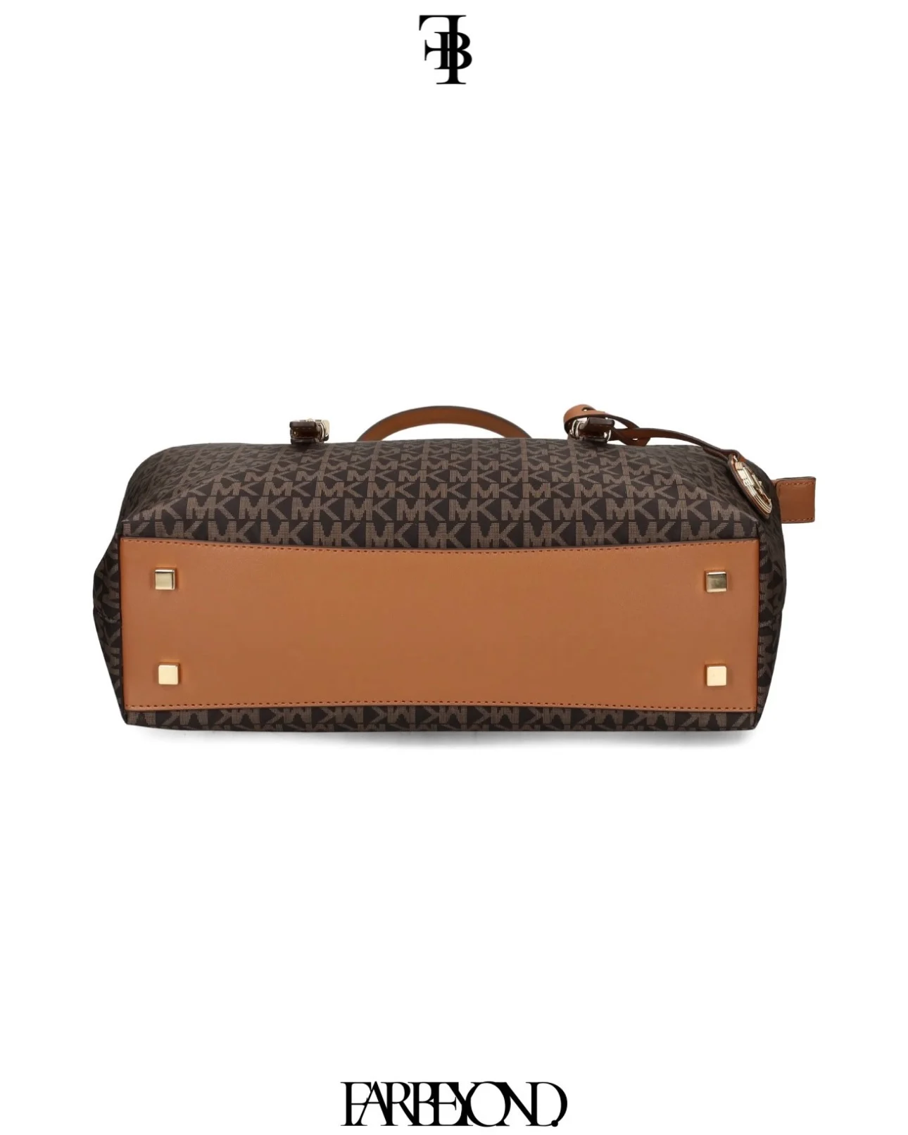 Michael Kors - Medium Quinn Buckle Monogram Tote Bag - Image 5